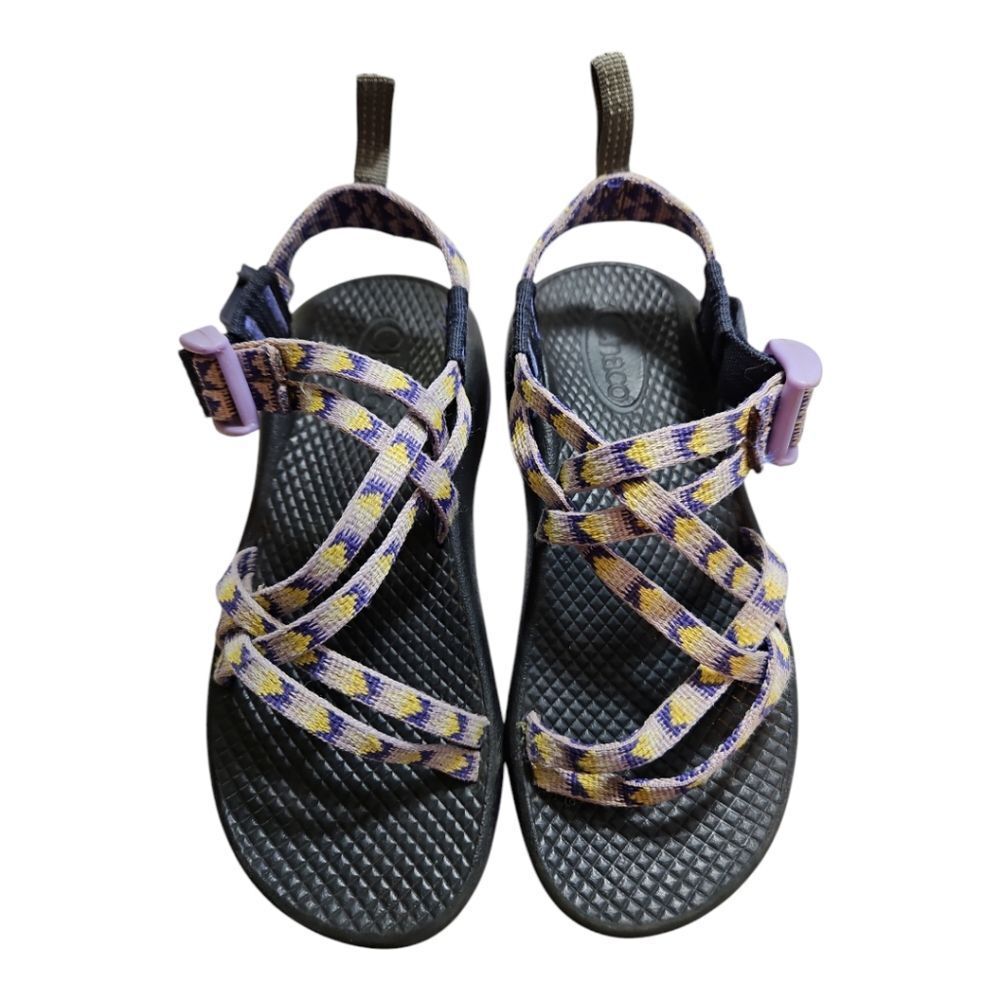 Chaco Ecotread Girls Size 1.5Y Purple Beach Outdoor Sports Sandals - Picture 2 of 6